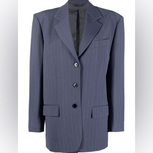ACNE STUDIOS OVERSIZED PINSTRIPE BLAZER